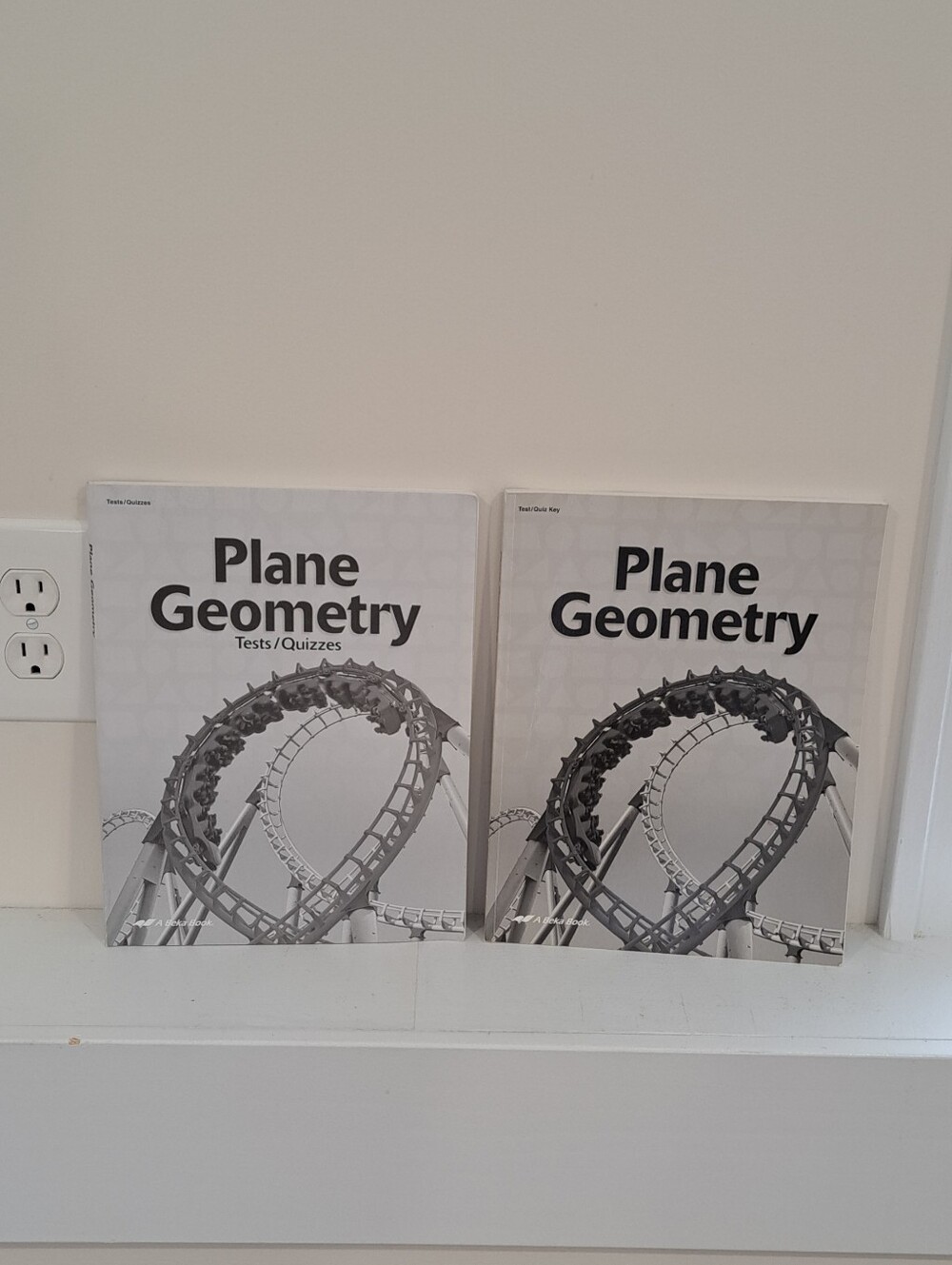 Abeka Plane Geometry Quiz And Tests Student And Teacher Books Homeschooling.